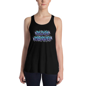 2Cool (Aqua) Women's Flowy Racerback Tank