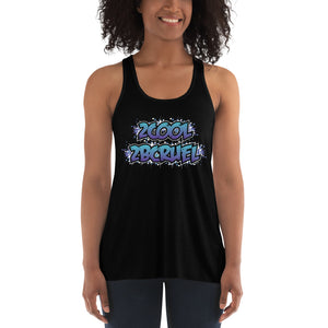 2Cool (Aqua) Women's Flowy Racerback Tank