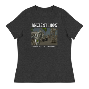 Ancient Iron Muscle Beach Women's Relaxed Tee