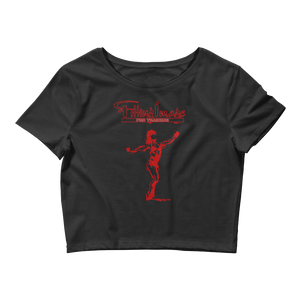 ProTraining Logo (Red) Women’s Crop Tee