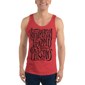 Just a Rich Person Unisex Tank