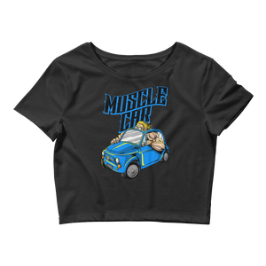 Muscle Car Women’s Crop Tee