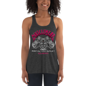 Musclewear LA (Pink) Women's Flowy Racerback Tank