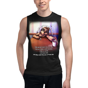 Sloth & Froth Unisex Muscle Shirt