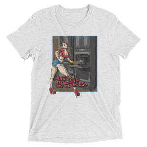 Tracking My Cookies #2 Unisex Triblend Tee