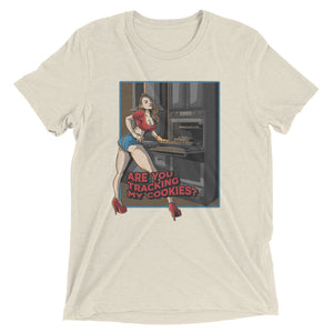 Tracking My Cookies #2 Unisex Triblend Tee