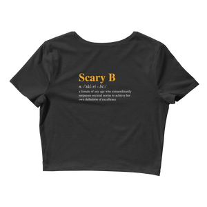 Scary B Women’s Crop Tee