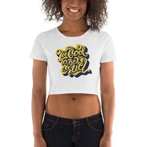 2Cool (Yellow) Women’s Crop Tee