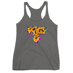 Scary B Women's Triblend Racerback Tank