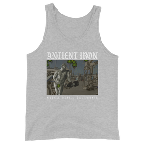 Ancient Iron Muscle Beach Unisex Tank