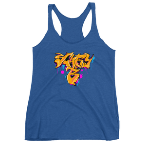 Scary B Women's Triblend Racerback Tank