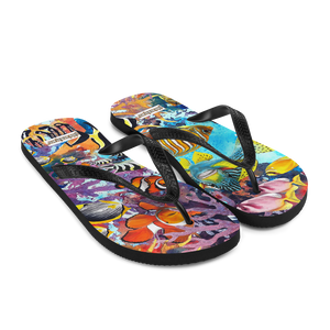 Barrier Reef Flip-Flops