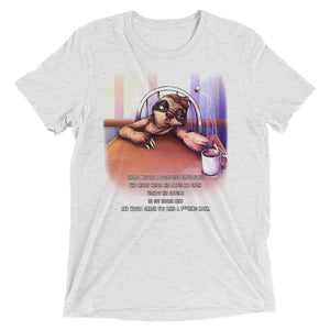 Sloth & Froth Unisex Triblend Tee