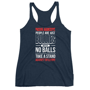 No Balls Women's Triblend Racerback Tank