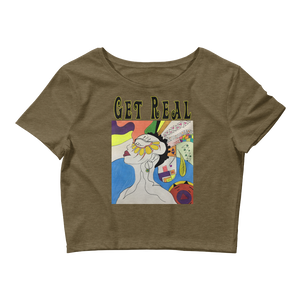 Get Real Women’s Crop Tee