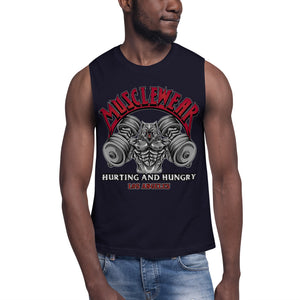 Musclewear LA (Red) Unisex Muscle Shirt