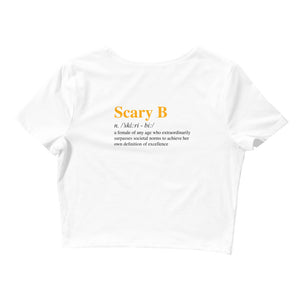 Scary B Women’s Crop Tee