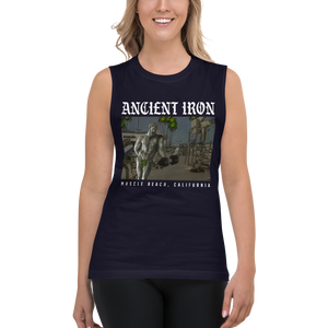 Ancient Iron Muscle Beach Unisex Muscle Shirt