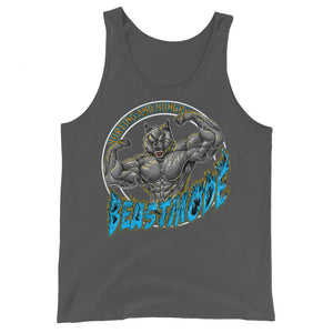 Beastmode (Blue) Unisex Tank