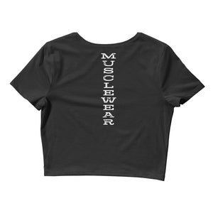 Beastmode (Blue) Women’s Crop Tee