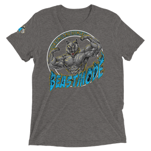 Beastmode (Blue) Unisex Triblend Tee