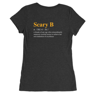 Scary B Women's Triblend Tee