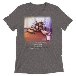 Sloth & Froth Unisex Triblend Tee