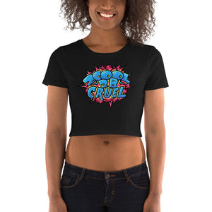 2Cool (Blue/Pink) Women’s Crop Tee