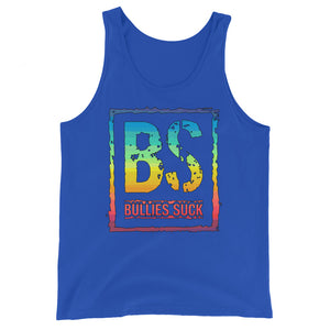 Bullies Suck Rainbow Unisex Tank