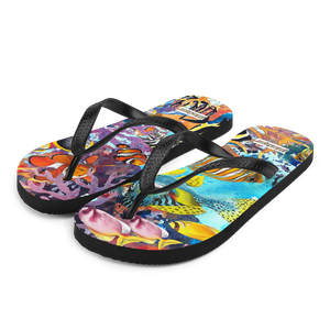 Barrier Reef Flip-Flops