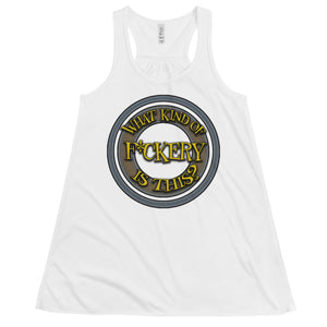 What Is This? Women's Flowy Racerback Tank