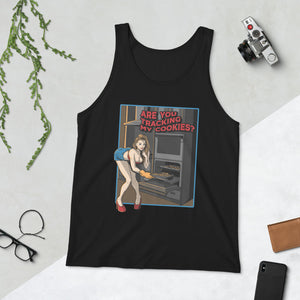 Tracking My Cookies #1 Unisex Tank