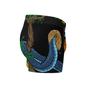 Rainforest Blue Snake Boxer Briefs