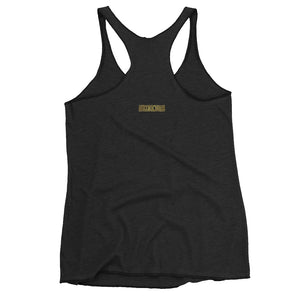 Bullies Suck Golden Women's Triblend Racerback Tank