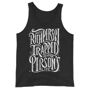 Just a Rich Person Unisex Tank