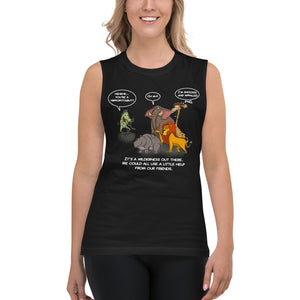 It's A Wilderness Unisex Muscle Shirt