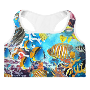 Barrier Reef Padded Sports Bra