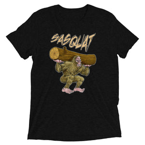 Sasquat Toon Unisex Triblend Tee