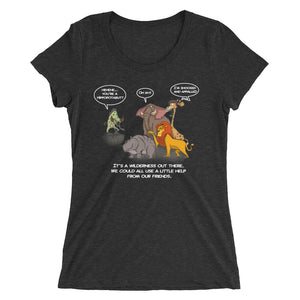 It's A Wilderness Women's Triblend Tee