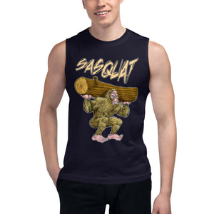 Sasquat Toon Unisex Muscle Shirt