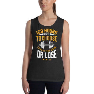 Play The Game Women's Muscle Tank