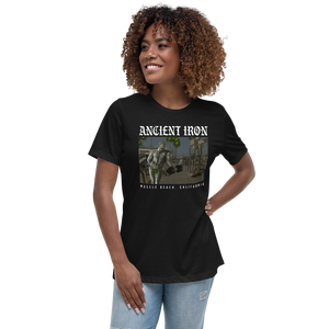 Ancient Iron Muscle Beach Women's Relaxed Tee