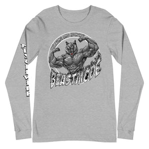 Beastmode (White) Unisex Long Sleeve Tee