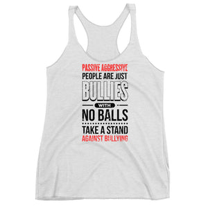 No Balls Women's Triblend Racerback Tank