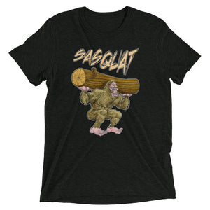 Sasquat Toon Unisex Triblend Tee