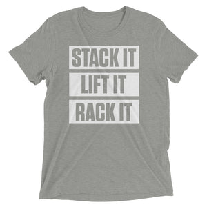 Stack It Unisex Triblend Tee