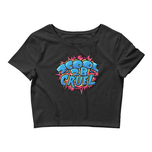 2Cool (Blue/Pink) Women’s Crop Tee