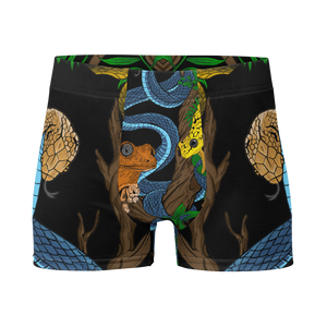 Rainforest Blue Snake Boxer Briefs