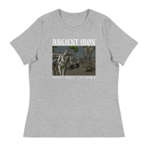 Ancient Iron Muscle Beach Women's Relaxed Tee