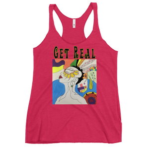 Get Real Women's Triblend Racerback Tank